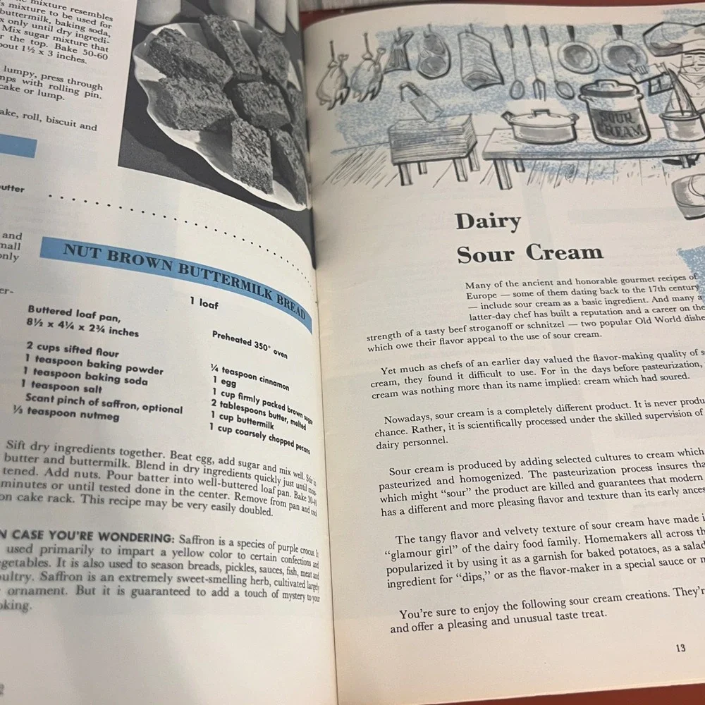 Vintage 1959 Young Ideas in Cooking American Dairy Association Cookbook Booklet